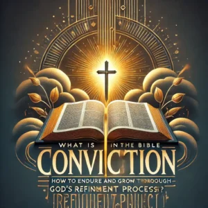 Read more about the article What is Conviction in the Bible: How to Endure and Grow Through God’s Refinement Process?